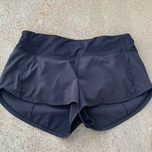 Black lululemon shorts